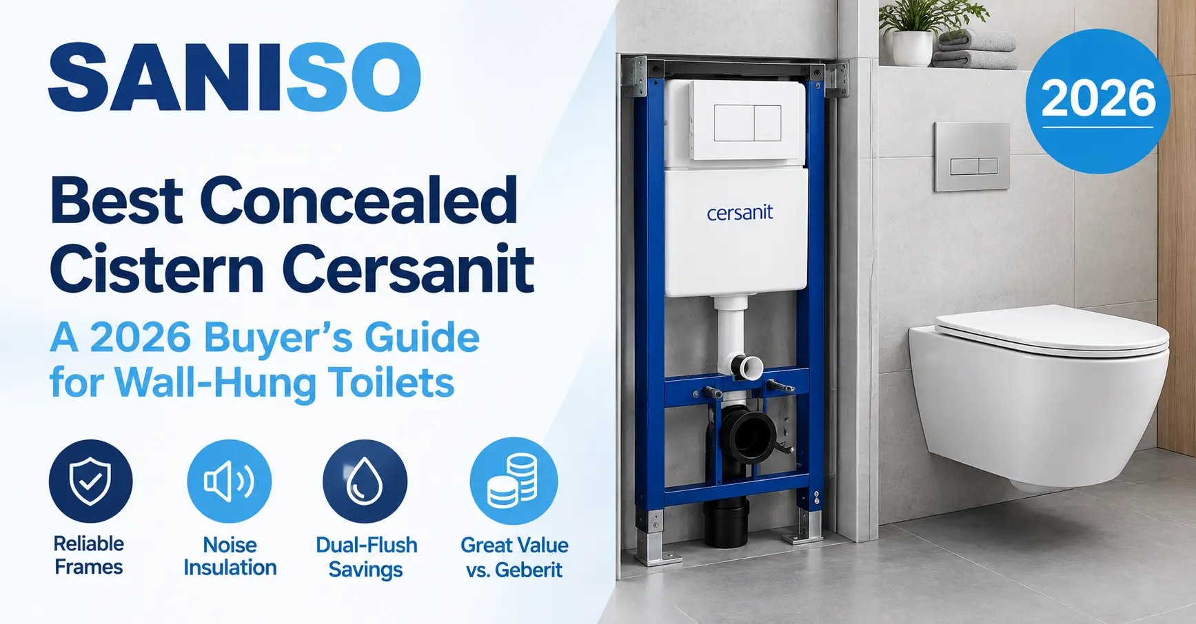 Best Concealed Cistern Cersanit | 2026 Buyer's Guide